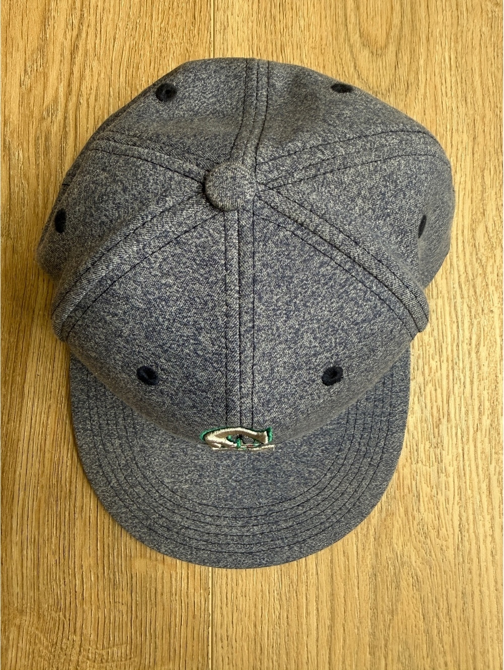 Seattle Mariners Aquafina Moose Snapback Hat MLB Melange Gray Novelty Brim Cap - Picture 4 of 9